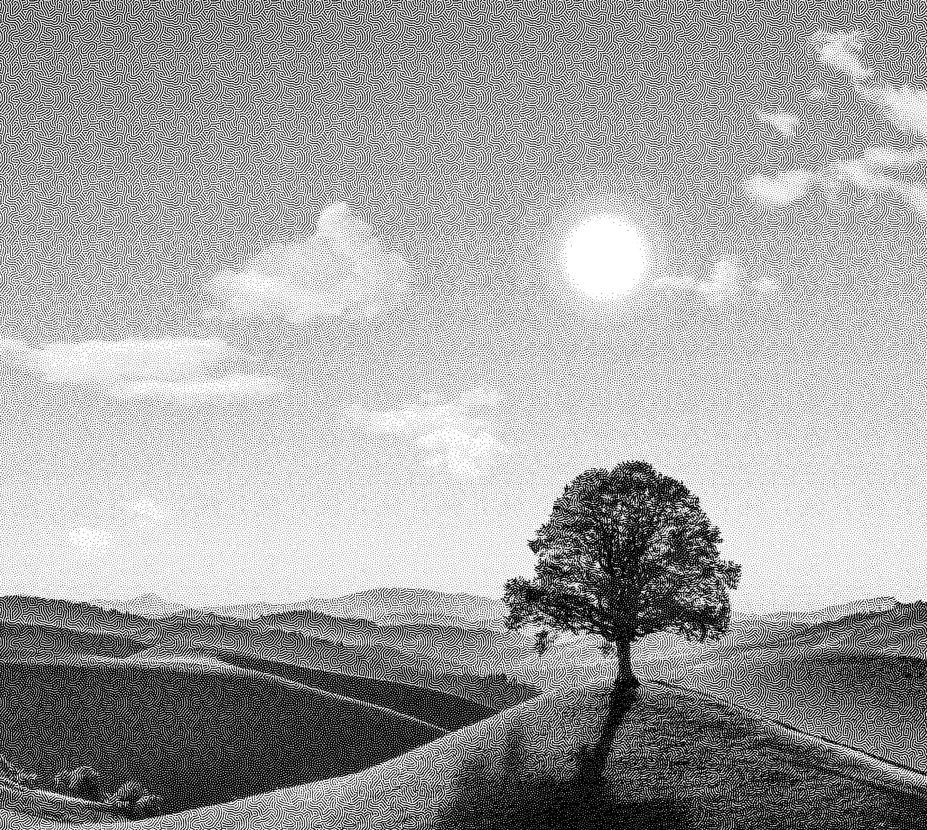 Sketch of tree in code style