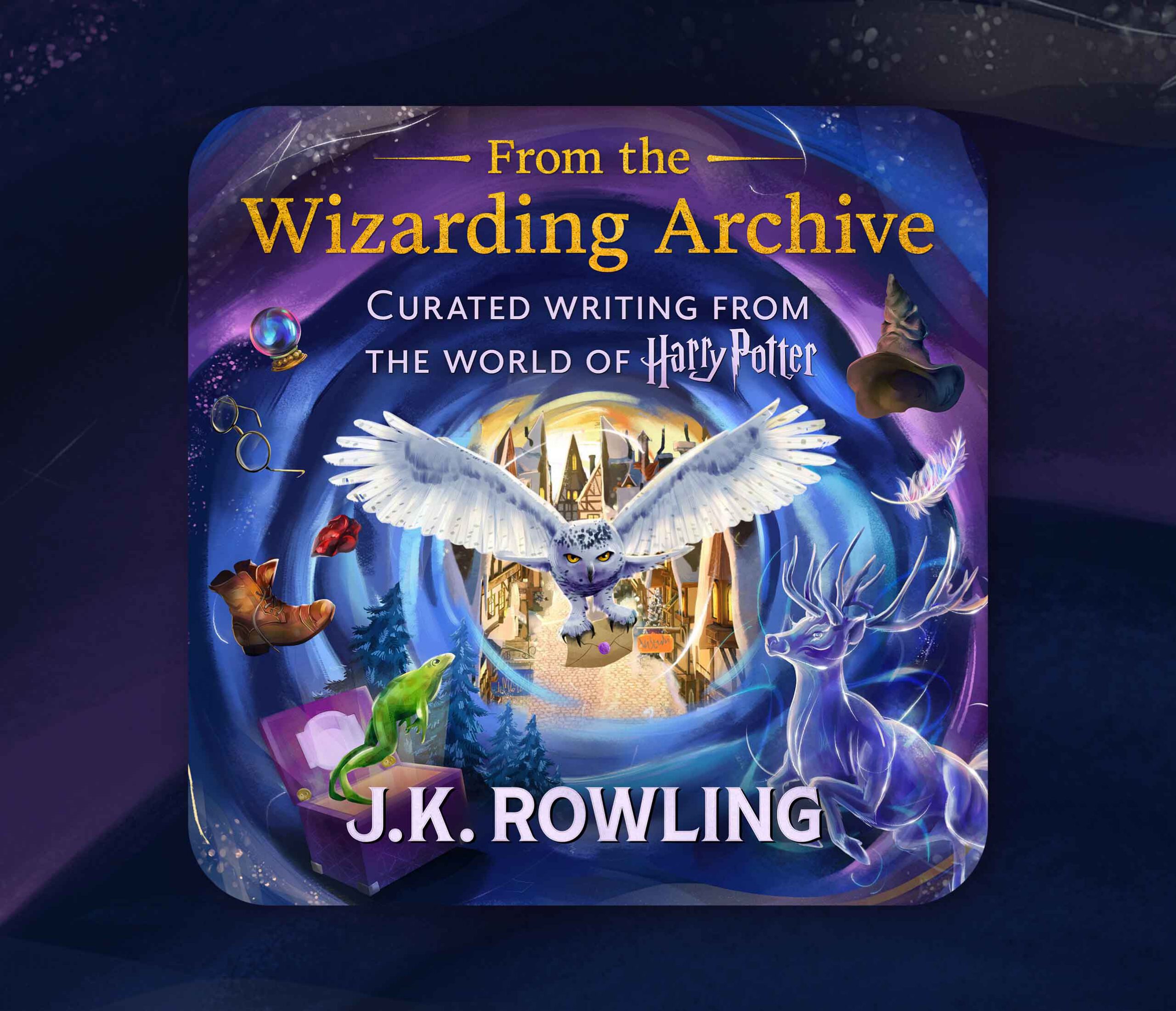 From the Wizarding Archive audiobook cover