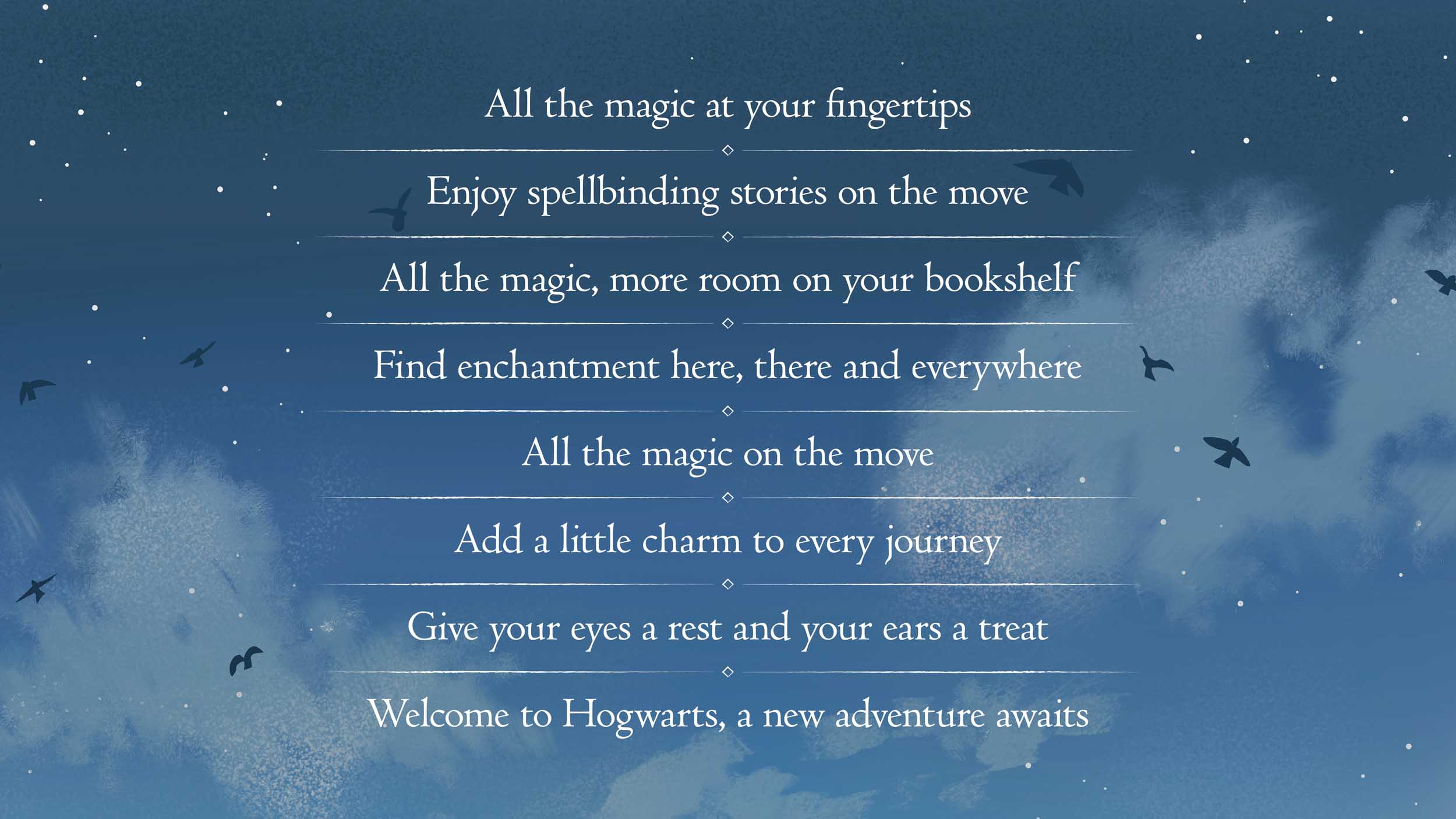 Example copy lines written for the brand guidelines