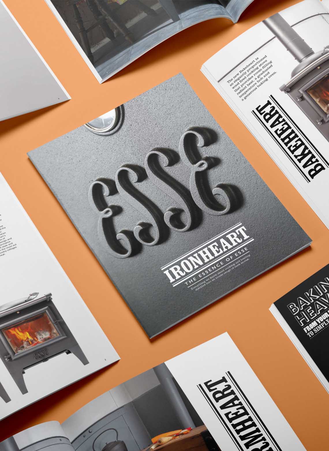 Ironheart brochure design