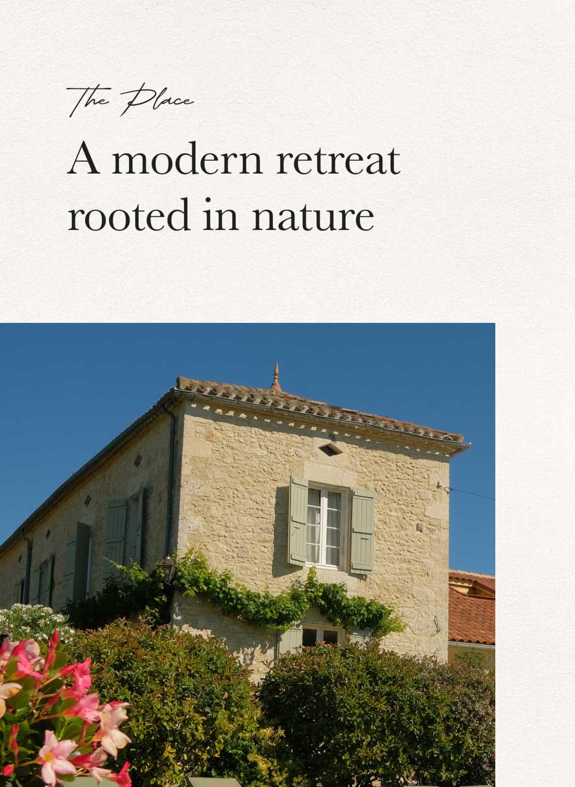 Designed layout in editorial style for the Plates Website